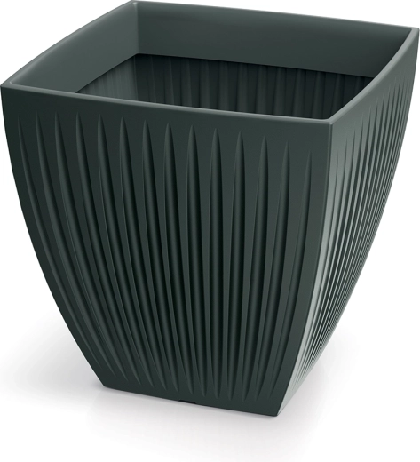 Kvetináč Latia Square Midl 48 × 48 × 48 cm antracit