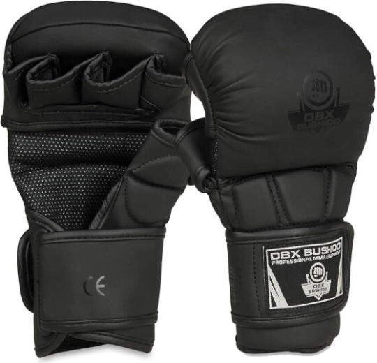 MMA rukavice DBX Bushido Black Master – L