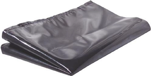 Igelitové vrecia 60 × 120 cm, 120 µm, čierne (10 ks)