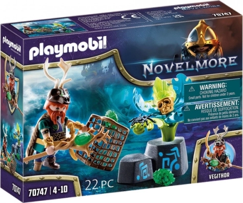 Playmobil Novelmore Violet Vale – čarodej rastlín Vegithor
