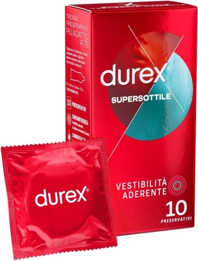 Durex Settebello ultratenké kondómy 10 ks