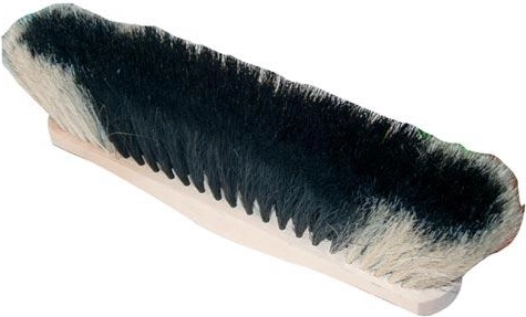 Smeták na násadu 28 cm, drevený nelakovaný, zmes štetín a PET, bez závitu
