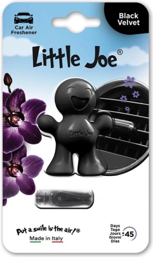 Osviežovač do auta Supair Drive Little Joe 3D Black Velvet