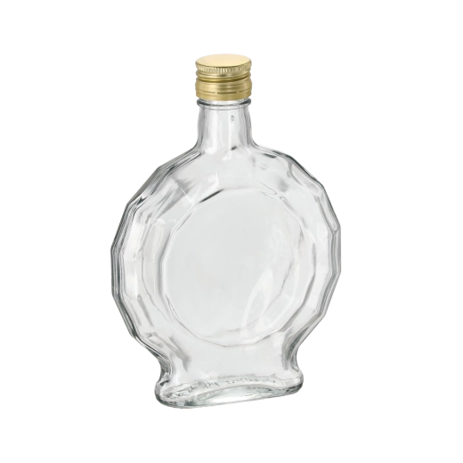 Sklenená fľaša Medalion 250 ml so skrutkovacím uzáverom