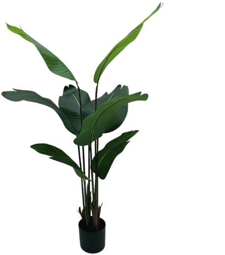 Umelý banánovník v kvetináči 120 cm
