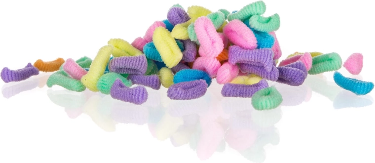 Gumičky do vlasov mix farieb 100 ks