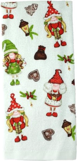 Kuchynská utierka Elfíci 38 × 63 cm