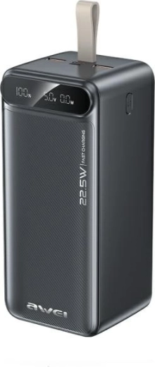 Awei PA-13 powerbanka 22,5 W 50 000 mAh čierna