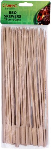 Bambusové napichovacie ihly 28 cm, 50 ks