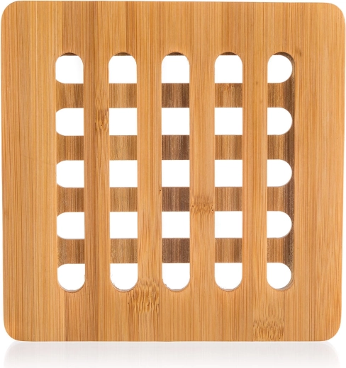 Bambusová podložka pod horúce riady 16 × 16 cm BRILLANTE