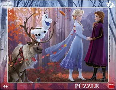 Puzzle Dino Frozen II 40 dielikov pre radosť detí