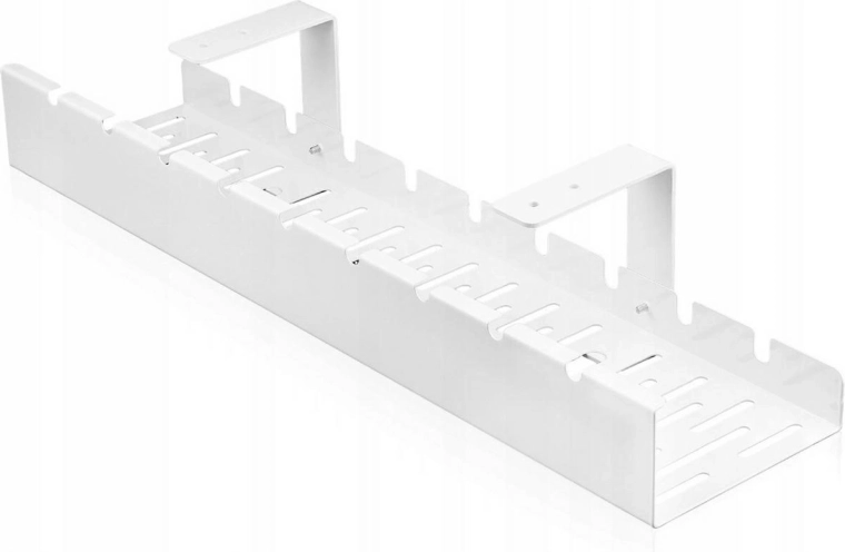 Da263a stolový organizér káblov biely