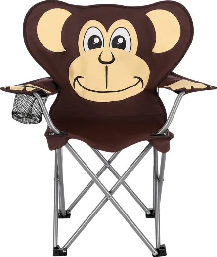 Detská skladacia kempingová stolička NILS Camp – opica