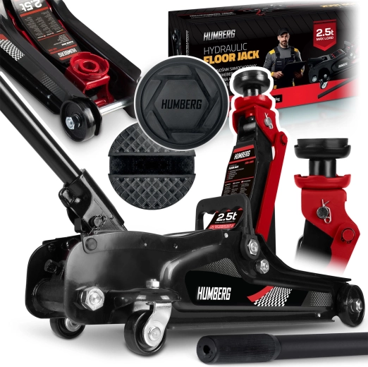 Nízkoprofilový hydraulický pojazdný zdvihák 2,5 t HUMBERG HM-380