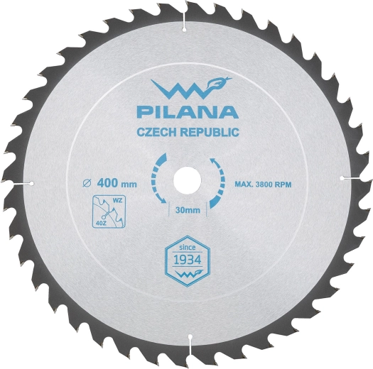 Pílový kotúč PILANA SK 5255 WZ 400 mm, 40 zubov, 30 mm
