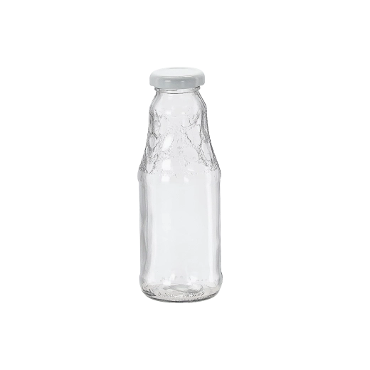 Sklenená fľaša 330 ml s uzáverom 38 mm na šťavy a sirupy