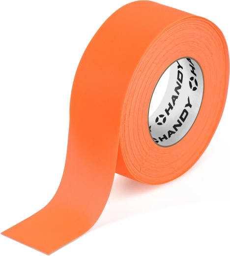 Fluorescenčná vytyčovacia páska oranžová 75 m × 25 mm