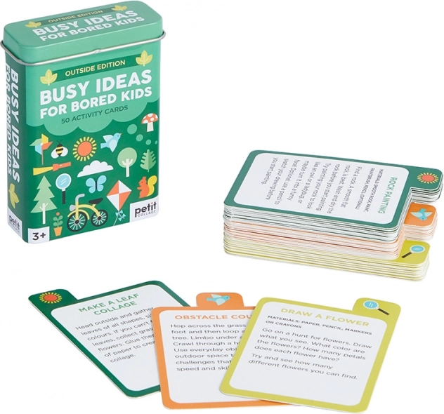 Karty Petit Collage na zábavu vonku