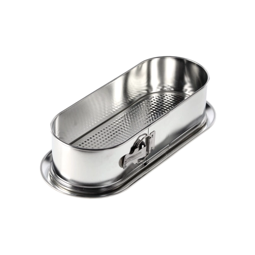 Obdĺžniková tortová forma s odnímateľným dnom 34 × 12 cm