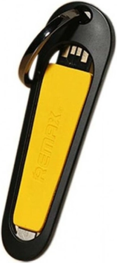 Remax RC-024i krátky Lightning kábel na kľúče 8 cm, žltý