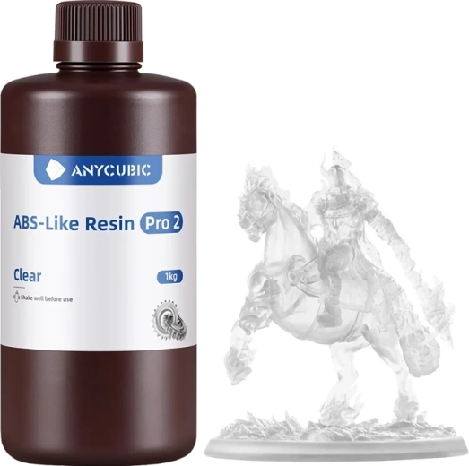 Anycubic ABS-Like Resin Pro 2 priehľadná živica