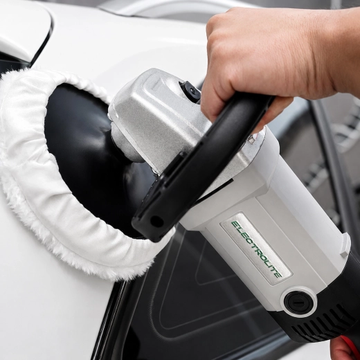 ELECTROLITE elektrická leštička na auto 1800 W – prémiová detailingová sada