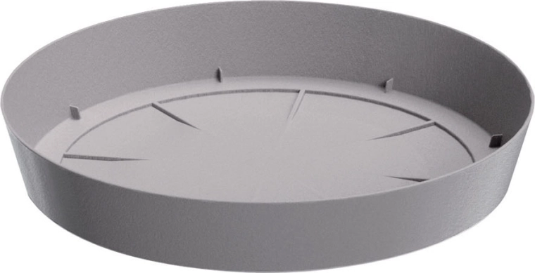 Miska pod kvetináč LOFLY 15,5 cm sivý kameň