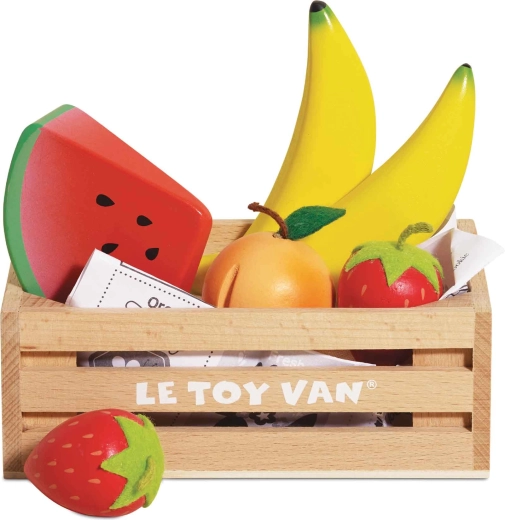 Drevené ovocie v debničke Le Toy Van