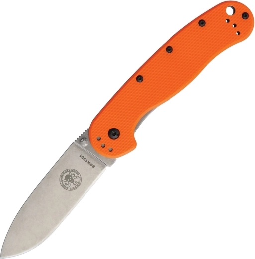 ESEE Avispa Orange zatvárací outdoorový vreckový nôž 8,9 cm