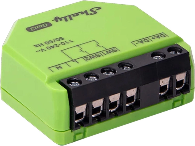 Stmievač Shelly DALI Gen3 pre osvetlenie