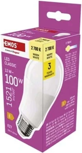 LED žiarovka Classic A60 E27 13 W 1521 lm teplá biela