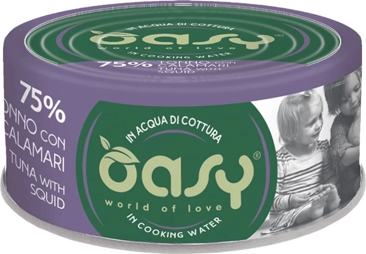 Oasy More Love tuniak so sépiou 70 g