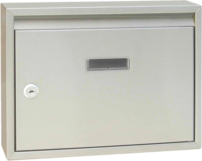 Nerezová poštová schránka J.A.D. Tools s predným vhadzovaním