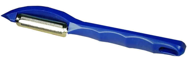 Obojstranná škrabka so zúbkovaným ostrím BARRACUDA 17 cm