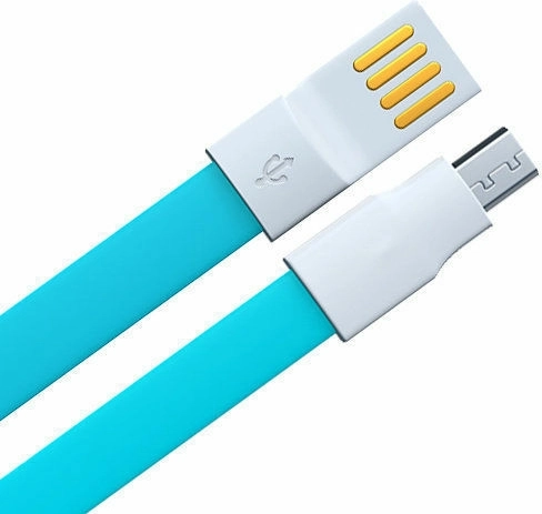 Dátový kábel micro USB 1,2 m modrý Remax