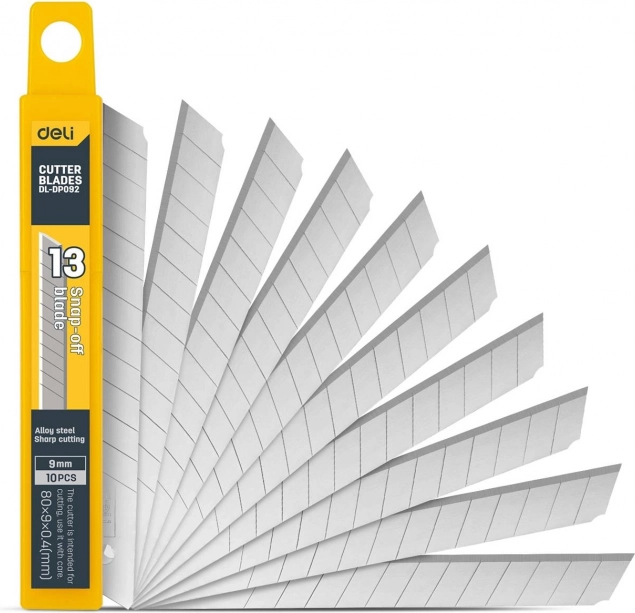 Univerzálny nôž Deli Tools s vymeniteľnou čepeľou 9 mm