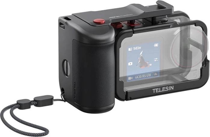 Ochranné puzdro Telesin s rukoväťou pre DJI Osmo Action 3/4/5