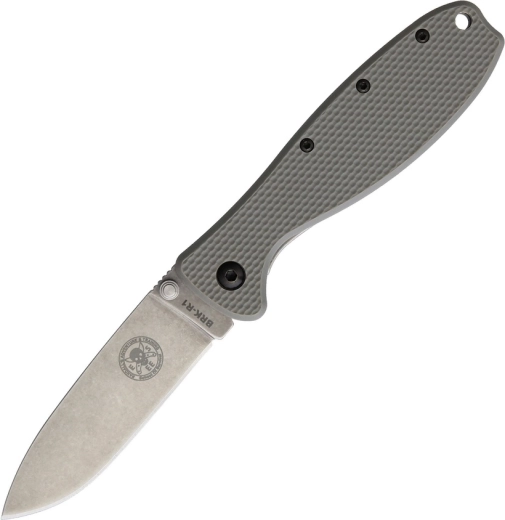 Esee Zancudo vreckový nôž 7,7 cm, stonewash, listovo zelená FRN