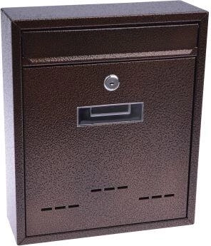 Poštová schránka RADIM M meď antik 260 × 310 × 90 mm