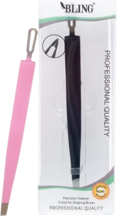 Profesionálna pinzeta na obočie BLING – čierna