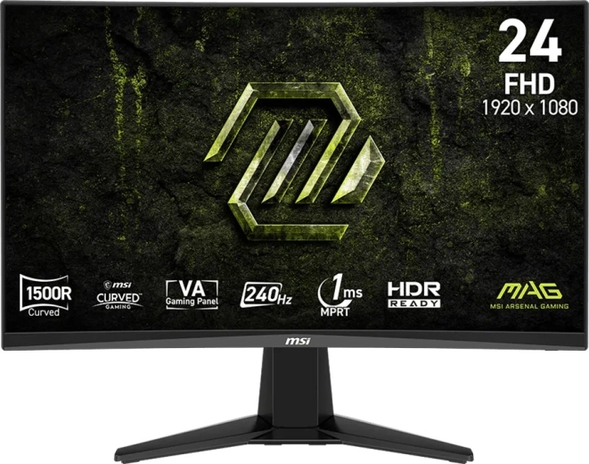 MSI MAG 245C X24 zakrivený herný monitor 23,6" FHD 240 Hz