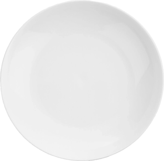 Hlboký plastový tanier UH 21,5 cm biely