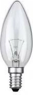 Žiarovka sviečková 60 W E14 číra TES-LAMP
