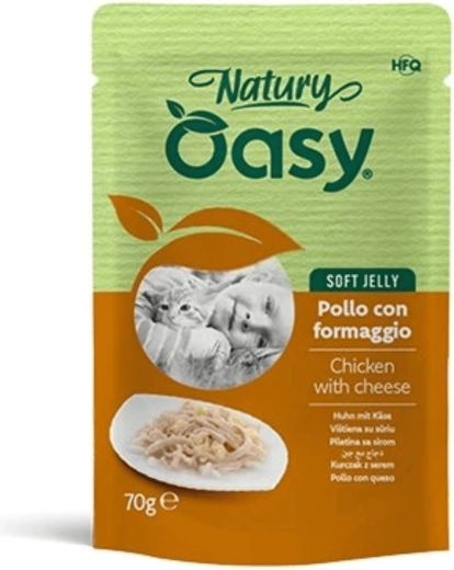 Oasy Nature Soft Jelly kuracie so syrom kapsička 70 g