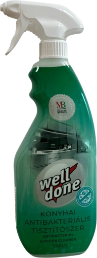 Well Done univerzálny čistič do kuchyne 750 ml