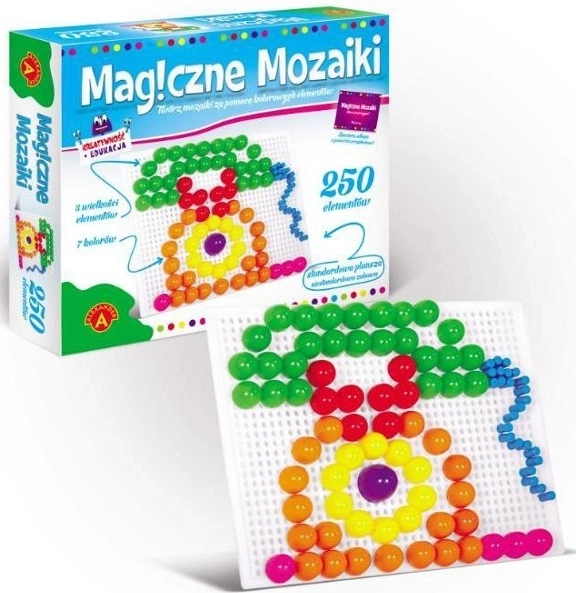 Kúzelné mozaiky Vzdelávanie 250 kusov