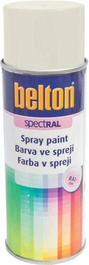 Sprejová farba BELTON RAL 9010 biela matná 400 ml