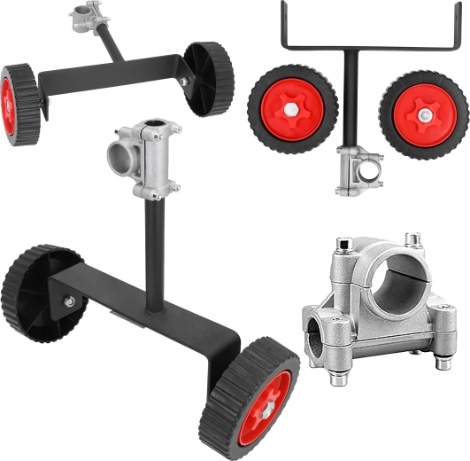 Univerzálne podporné kolieska pre krovinorez a vyžínač 26–28 mm