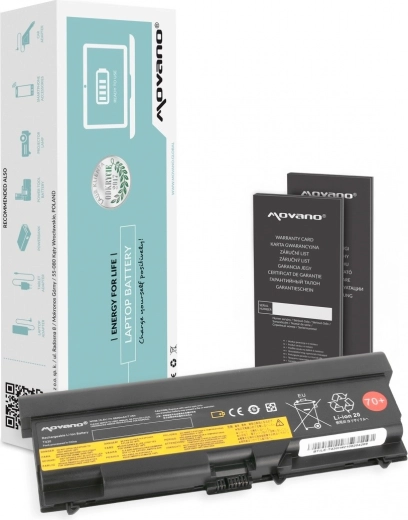 Batéria Movano pre Lenovo ThinkPad L530 / T430 / T530 6600 mAh (71 Wh)