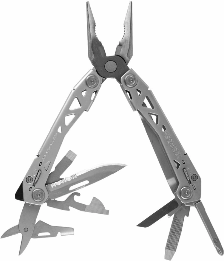 Multitool Gerber Suspension NXT, 13 funkcií, nehrdzavejúca oceľ